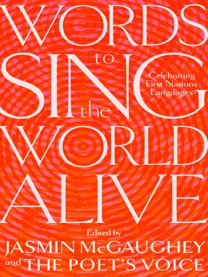 cover image of Words to Sing the World Alive